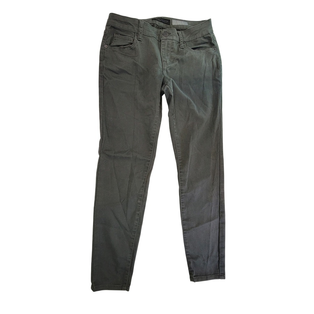 AEROPOSTALE ANKLE JEGGING WOMEN SIZE 6 OLIVE GREEN STRETCH‎ PANTS